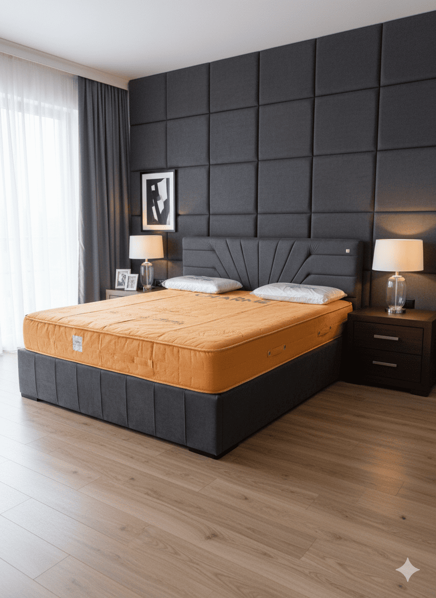 Cama Casal Premium Diamond (Inclui Colchão)